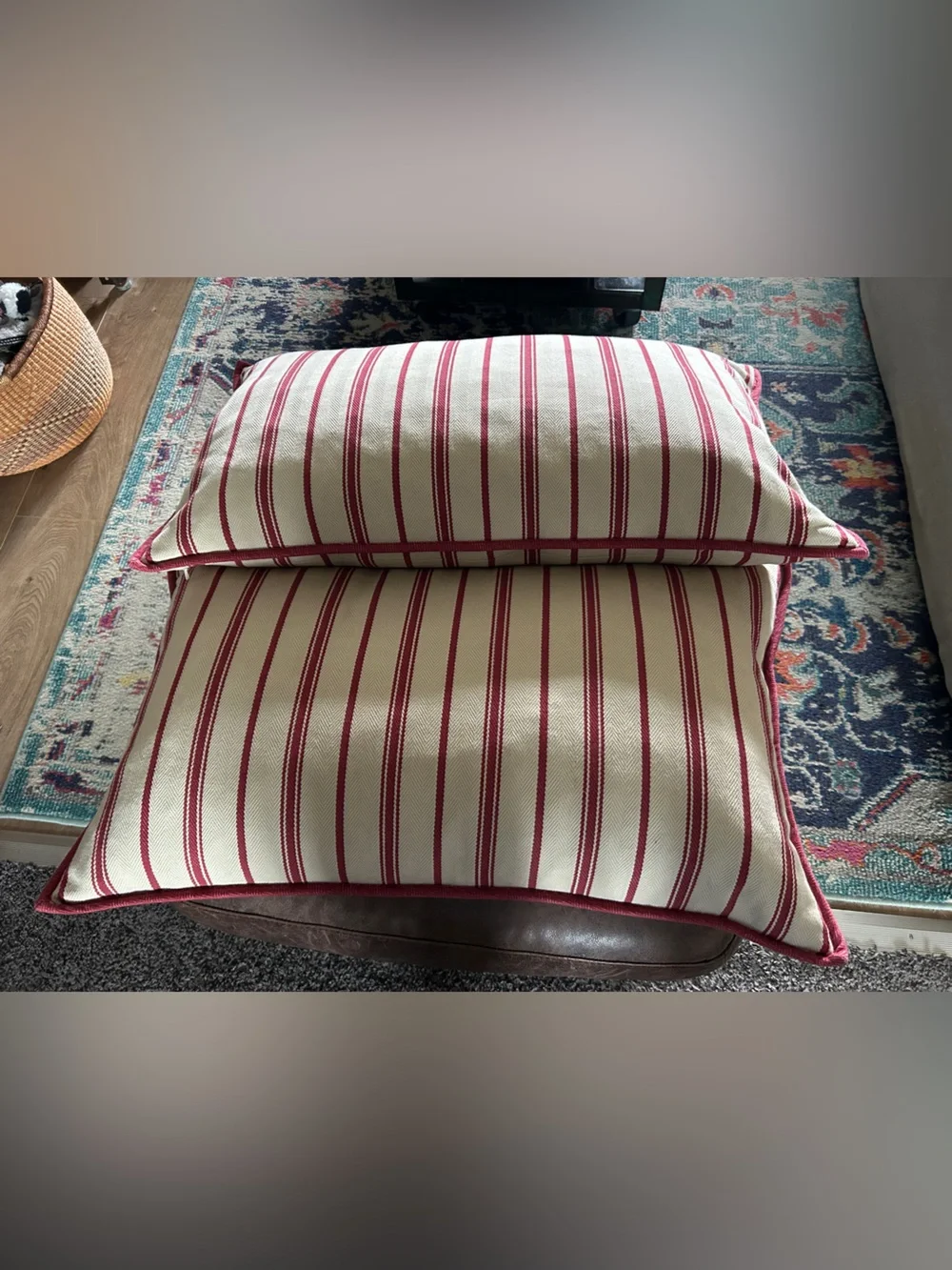 Pottery Barn Lumbar Pillow Set of 2